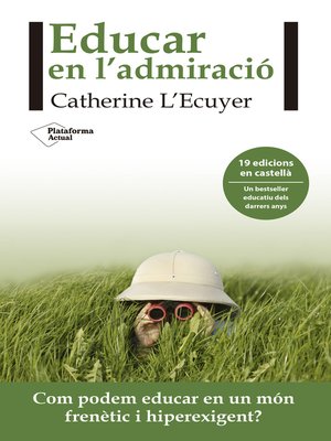cover image of Educar en l´admiració